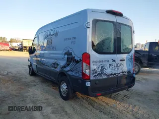 2023 Ford Transit with VIN 1FTBW9CG5PKA32008, listed as a IAAI auction lot 41313781 with 12,127 mi miles. Bid and sale history available at carsss.com. Image 3.