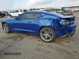 2020 Chevrolet Camaro 1LT with VIN 1G1FB1RX0L0114488, listed as a Copart auction lot 58268185 with 57,140 mi miles and Salvage title. Bid and sale history available at DreamBid. Image 2.
