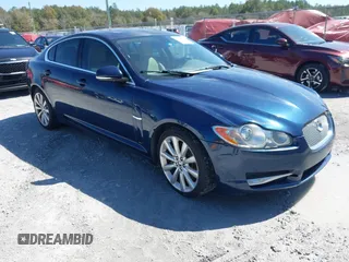 2010 Jaguar XF Premium Luxury with VIN SAJWA0GB5ALR78767, listed as a IAAI auction lot 41733047 with 1 mi miles. Bid and sale history available at carsss.com. Image 1.
