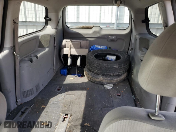 2012 Kia Sedona LX with VIN KNDMG4C74C6435232, listed as a Copart auction lot 51941995 with 210,698 mi miles and Clean Title. Bid and sale history available at carsss.com. Image 10.