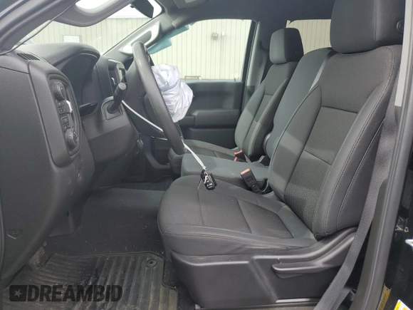 2019 Chevrolet Silverado 1500 Custom with VIN 1GCRYBEH2KZ401848, listed as a Copart auction lot 72706374 with Not Provided miles and Salvage Title. Bid and sale history available at DreamBid. Image 7.