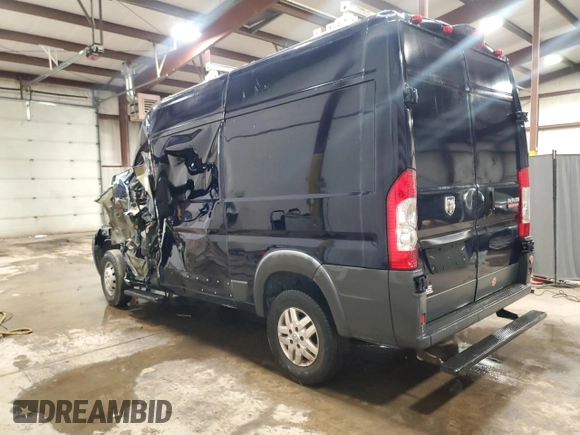 2014 Ram ProMaster Cargo with VIN 3C6TRVBG3EE105258, listed as a Copart auction lot 42747285 with Not Provided miles and Salvage Title. Bid and sale history available at DreamBid. Image 2.