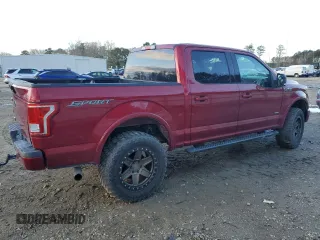 2016 Ford F-150 XL with VIN 1FTEW1CP2GKD09566, listed as a Copart auction lot 49182475 with 117,130 mi miles and Salvage Title. Bid and sale history available at DreamBid. Image 3.
