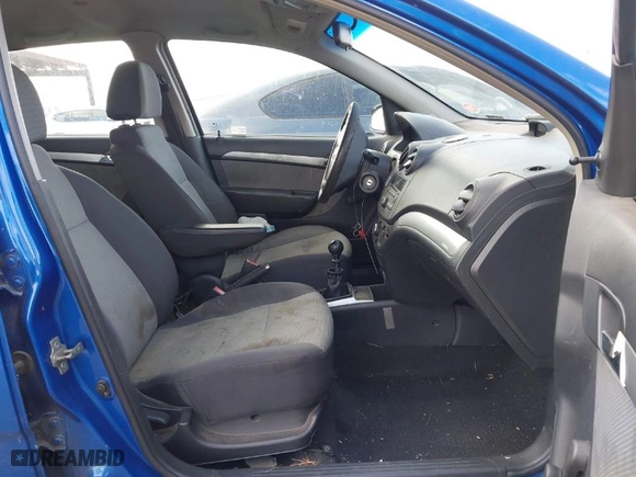 2010 Chevrolet Aveo LT w/1LT with VIN KL1TD6DEXAB117480, listed as a IAAI auction lot 41938191 with 146,776 mi miles. Bid and sale history available at carsss.com. Image 5.