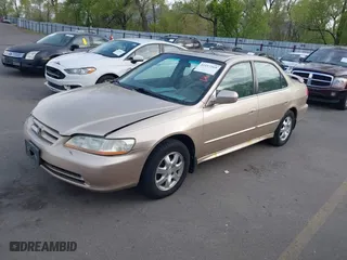 2002 Honda Accord Sdn EX with VIN 1HGCG56602A058660, listed as a IAAI auction lot 42117269 with 179,405 mi miles. Bid and sale history available at carsss.com. Image 2.