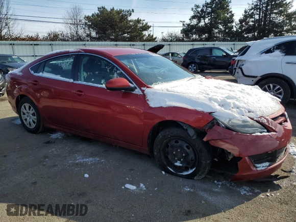 2009 Mazda 6 i Sport with VIN 1YVHP81A195M06688, listed as a Copart auction lot 45909765 with 122,000 mi miles and Salvage Title. Bid and sale history available at carsss.com. Image 4.