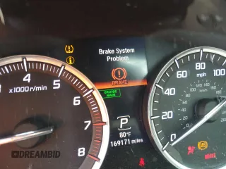 2014 Acura MDX Tech Pkg with VIN 5FRYD4H40EB010704, listed as a Copart auction lot 45121525 with 169,171 mi miles and Salvage Title. Bid and sale history available at carsss.com. Image 9.