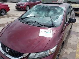2015 Honda Civic EX with VIN 2HGFB2F8XFH562376, listed as a IAAI auction lot 41947465 with 73,040 mi miles and . Bid and sale history available at carsss.com. Image 6.