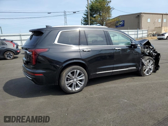 2023 Cadillac XT6 AWD Premium Luxury with VIN 1GYKPDRS6PZ187650, listed as a Copart auction lot 54235305 with Not provided miles and Non repairable. Bid and sale history available at DreamBid. Image 3.