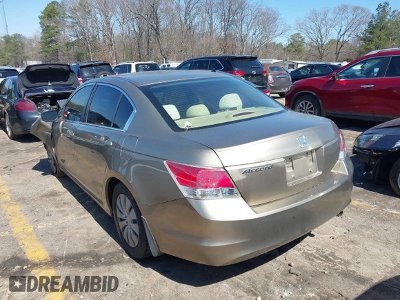 2008 Honda Accord LX z VIN JHMCP263X8C029598, wystawiony jako IAAI lot #41764306 z przebiegiem 183 851 mil mil oraz . Historia ofert i sprzedaży dostępna na DreamBid. Obrazek 3.