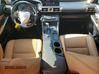 2015 Lexus IS 250 with VIN JTHBF1D27F5080738, listed as a Copart auction lot 62400825 with 71,896 mi miles and Salvage title. Bid and sale history available at DreamBid. Image 8.