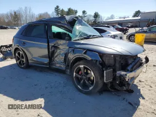 2019 Audi SQ5 Premium Plus z VIN WA1B4AFY3K2047735, wystawiony jako Copart lot #52304265 z przebiegiem Nie podano mil oraz Szkoda całkowita • Salvage title. Historia ofert i sprzedaży dostępna na DreamBid. Obrazek 4.