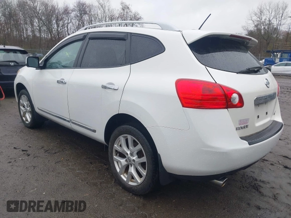 2012 Nissan Rogue SV with VIN JN8AS5MV0CW416959, listed as a IAAI auction lot 41981173 with 125,124 mi miles. Bid and sale history available at carsss.com. Image 3.