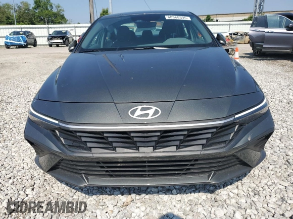 2024 Hyundai Elantra SE with VIN KMHLL4DG3RU825714, listed as a Copart auction lot 60360395 with 11,675 mi miles and Salvage title. Bid and sale history available at DreamBid. Image 5.