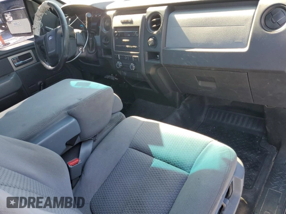 2013 Ford F-150 XL with VIN 1FTMF1CM2DKG48843, listed as a Copart auction lot 45864325 with 154,763 mi miles and Salvage Title. Bid and sale history available at carsss.com. Image 8.
