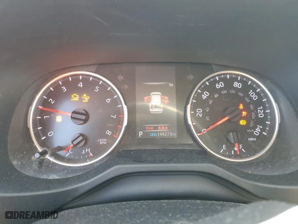 2021 Toyota RAV4 LE with VIN 2T3H1RFV6MC108648, listed as a Copart auction lot 49971865 with 144,273 mi miles and Salvage Title. Bid and sale history available at carsss.com. Image 9.