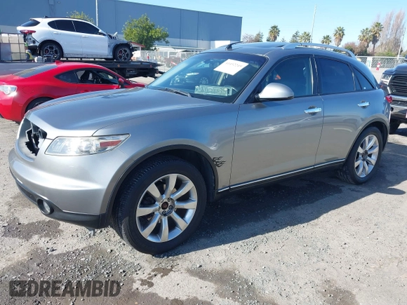 2004 Infiniti FX with VIN JNRAS08W74X213340, listed as a IAAI auction lot 41492249 with 128,109 mi miles and . Bid and sale history available at DreamBid. Image 2.