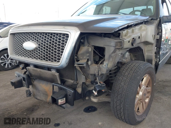 2008 Ford F-150 XLT with VIN 1FTPW12558FA82960, listed as a IAAI auction lot 41669932 with 169,253 mi miles. Bid and sale history available at carsss.com. Image 6.