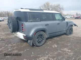 2022 Land Rover Defender S with VIN SALEJERX0N2075186, listed as a IAAI auction lot 41626458 with 79,500 mi miles and . Bid and sale history available at DreamBid. Image 4.