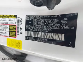 2014 Toyota Sienna XLE with VIN 5TDYK3DCXES470852, listed as a IAAI auction lot 42053266 with 48,512 mi miles. Bid and sale history available at carsss.com. Image 9.
