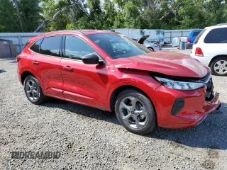 2024 Ford Escape ST-Line with VIN 1FMCU0MZ5RUB10330, listed as a Copart auction lot 55048045 with 2,844 mi miles and Non Repairable. Bid and sale history available at DreamBid. Image 4.