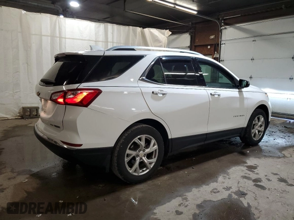 2018 Chevrolet Equinox Premier with VIN 2GNAXVEV4J6228214, listed as a Copart auction lot 51089315 with 70,451 mi miles and Salvage Title. Bid and sale history available at DreamBid. Image 3.