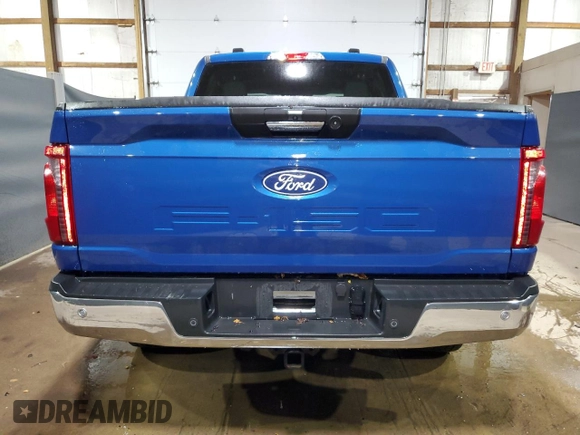 2024 Ford F-150 XLT with VIN 1FTFW3LD7RFA25030, listed as a Copart auction lot 78872104 with 9,247 mi miles and Clean Title. Bid and sale history available at carsss.com. Image 6.