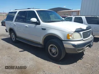 2000 Ford Expedition Eddie Bauer with VIN 1FMPU18L7YLC42684, listed as a IAAI auction lot 42176878 with Not provided miles and . Bid and sale history available at DreamBid. Image 1.
