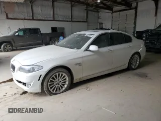 2012 BMW 5 Series 535i xDrive with VIN WBAFU7C53CDU64313, listed as a Copart auction lot 46870845 with Not Provided miles and Salvage Title. Bid and sale history available at DreamBid. Image 1.