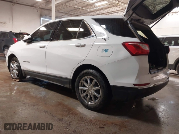 2019 Chevrolet Equinox LT z VIN 2GNAXUEV0K6182506, wystawiony jako IAAI lot #41377011 z przebiegiem 96 085 mil mil oraz . Historia ofert i sprzedaży dostępna na DreamBid. Obrazek 3.