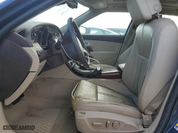 2011 Saab 9-5 Turbo4 with VIN YS3GN4AR8B4004399, listed as a Copart auction lot 73726034 with 0 mi miles and Salvage Title. Bid and sale history available at carsss.com. Image 7.