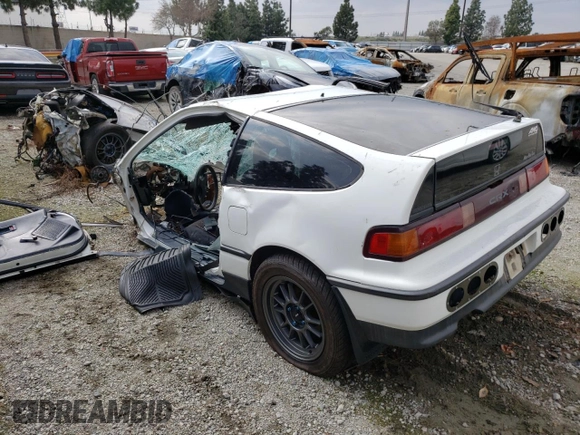 1990 Honda CRX DX с VIN JHMED8451LS012339, выставлен на аукционе Copart как лот 44368264 с пробегом 230 870 миль миль и На запчасти • Non repairable. История ставок и продаж доступна на DreamBid. Изображение 2.