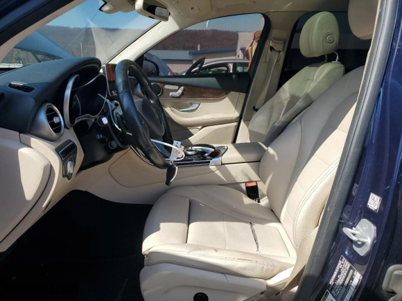 2016 Mercedes-Benz GLC with VIN WDC0G4KB3GF053679, listed as a Copart auction lot 49117825 with 107,834 mi miles and Clean Title. Bid and sale history available at carsss.com. Image 7.