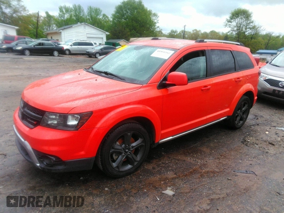 2018 Dodge Journey Crossroad with VIN 3C4PDDGG2JT278657, listed as a IAAI auction lot 41951512 with 203,810 mi miles and . Bid and sale history available at DreamBid. Image 2.