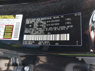 2024 Toyota Highlander XLE z VIN 5TDAAAB52RS003735, wystawiony jako IAAI lot #42373845 z przebiegiem 12 569 mil mil oraz . Historia ofert i sprzedaży dostępna na DreamBid. Obrazek 9.