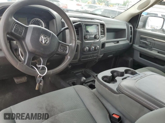2018 Ram 2500 Tradesman with VIN 3C6LR5AT4JG314005, listed as a Copart auction lot 59998394 with 166,374 mi miles and Salvage title. Bid and sale history available at DreamBid. Image 8.