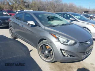 2014 Hyundai Elantra Limited z VIN 5NPDH4AE1EH480572, wystawiony jako IAAI lot #41669399 z przebiegiem 224 503 mil mil oraz . Historia ofert i sprzedaży dostępna na DreamBid. Obrazek 1.