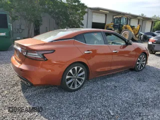 2020 Nissan Maxima Platinum with VIN 1N4AA6FV7LC365422, listed as a Copart auction lot 54913205 with 81,000 mi miles and Salvage title. Bid and sale history available at DreamBid. Image 3.