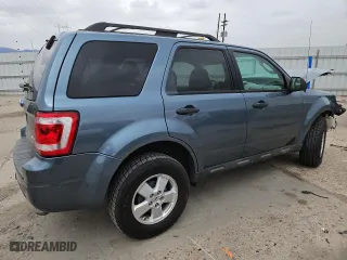 2011 Ford Escape XLT with VIN 1FMCU9DG1BKA07927, listed as a Copart auction lot 51690745 with 117,219 mi miles and Salvage Title. Bid and sale history available at carsss.com. Image 3.