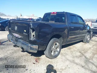 2009 Dodge 1500 SLT with VIN 1D3HV13T19S771432, listed as a IAAI auction lot 41761462 with 192,382 mi miles and . Bid and sale history available at DreamBid. Image 4.