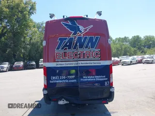 2020 Ford Transit Cargo with VIN 1FTBW3X8XLKB01219, listed as a IAAI auction lot 40268320 with 53,863 mi miles and . Bid and sale history available at DreamBid. Image 16.