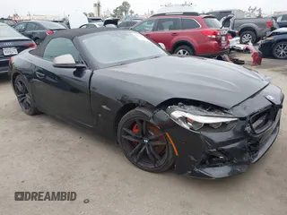 2022 BMW Z4 sDriveM40i with VIN WBAHF9C08NWX88691, listed as a IAAI auction lot 42562466 with 11,108 mi miles and . Bid and sale history available at DreamBid. Image 1.