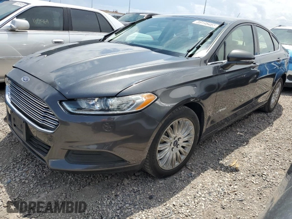 2016 Ford Fusion SE Hybrid with VIN 3FA6P0LU0GR406199, listed as a Copart auction lot 59146465 with 164,490 mi miles and Salvage title. Bid and sale history available at DreamBid. Image 1.
