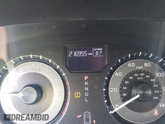 2012 Honda Odyssey EX-L with VIN 5FNRL5H65CB039015, listed as a IAAI auction lot 42612886 with 216,955 mi miles and . Bid and sale history available at DreamBid. Image 15.