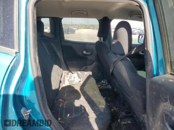 2020 Jeep Renegade Latitude z VIN ZACNJABB5LPL31806, wystawiony jako Copart lot #57179345 z przebiegiem 24 182 mil mil oraz Szkoda całkowita • Salvage title. Historia ofert i sprzedaży dostępna na DreamBid. Obrazek 10.