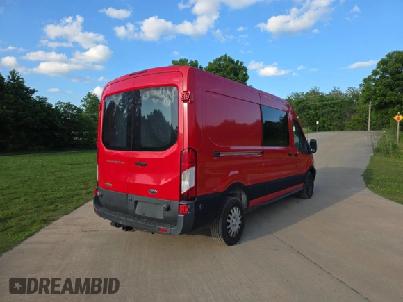 2016 Ford Transit with VIN 1FTBW2CVXGKA35556, listed as a Copart auction lot 59636465 with 157,245 mi miles and Clean title. Bid and sale history available at DreamBid. Image 4.