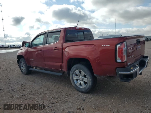 2016 GMC Canyon 4WD SLE with VIN 1GTG6CE32G1262835, listed as a Copart auction lot 55734815 with 67,874 mi miles and Salvage title. Bid and sale history available at DreamBid. Image 2.