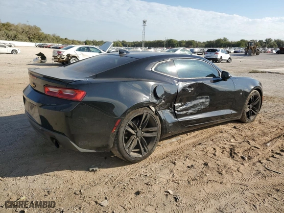 2016 Chevrolet Camaro 2LT with VIN 1G1FD1RX6G0186232, listed as a Copart auction lot 75932314 with 99,483 mi miles and Salvage Title. Bid and sale history available at carsss.com. Image 3.