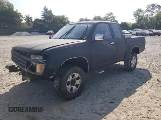 1997 Toyota T100 SR5 with VIN JT4UN24D8V0043620, listed as a Copart auction lot 86747534 with 185,470 mi miles and Salvage Title. Bid and sale history available at DreamBid. Image 1.