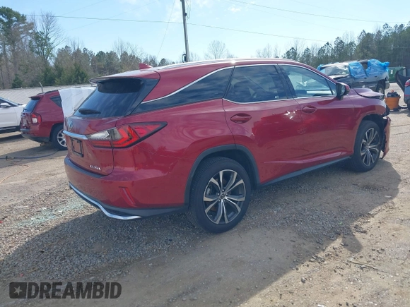 2018 Lexus RX 350L Premium with VIN JTJDZKCA3J2004828, listed as a IAAI auction lot 41810945 with 51,687 mi miles and . Bid and sale history available at DreamBid. Image 4.